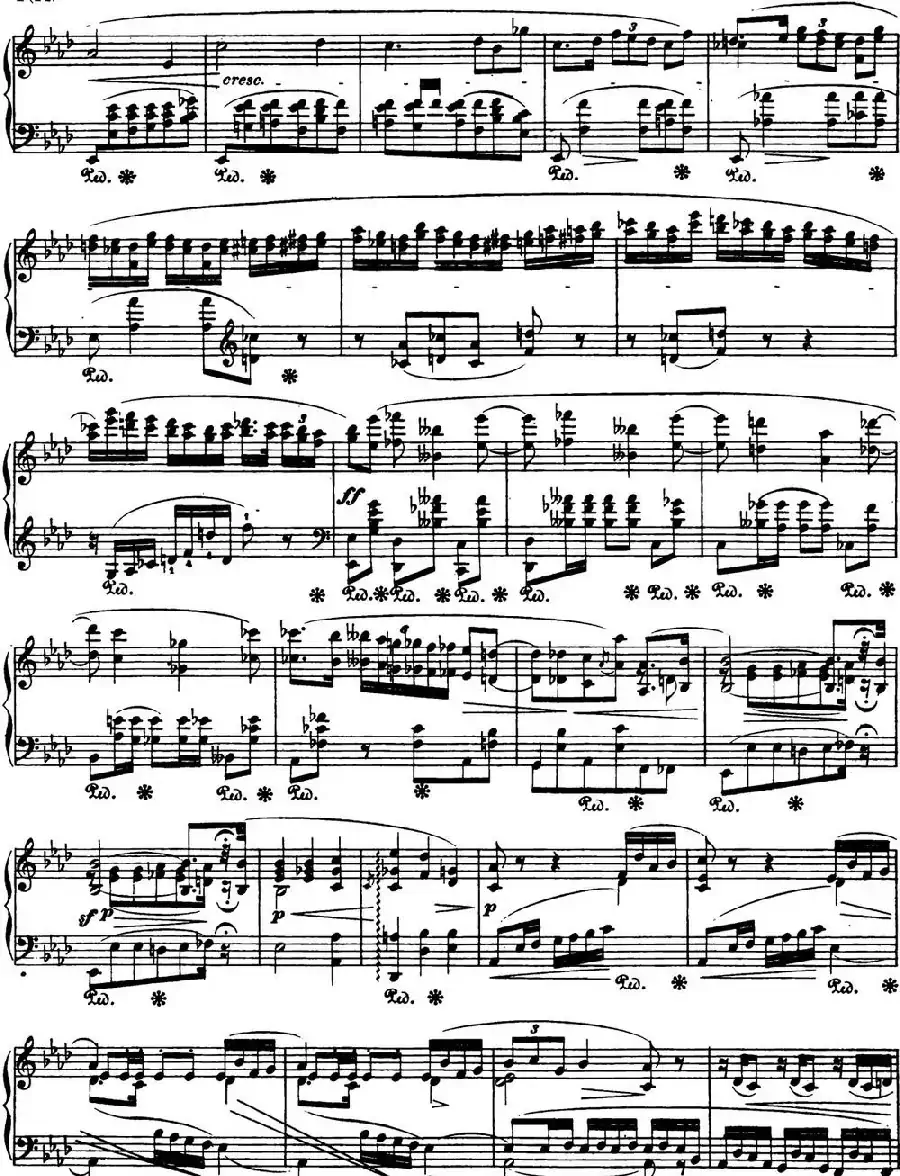 肖邦 幻想波兰舞曲 Op.61 降A大调 Polonaise