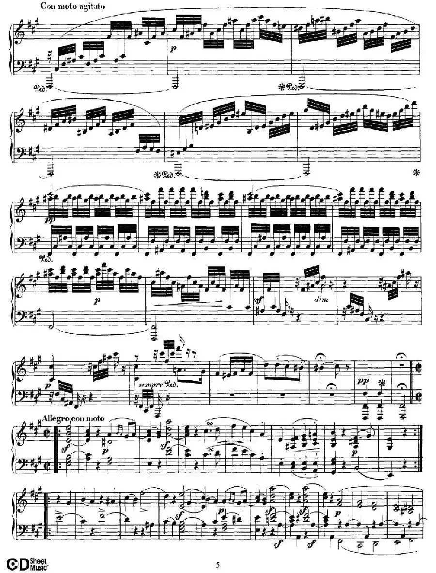 Fantasy in f-Sharp Minor Op.28（升f小调幻想曲）