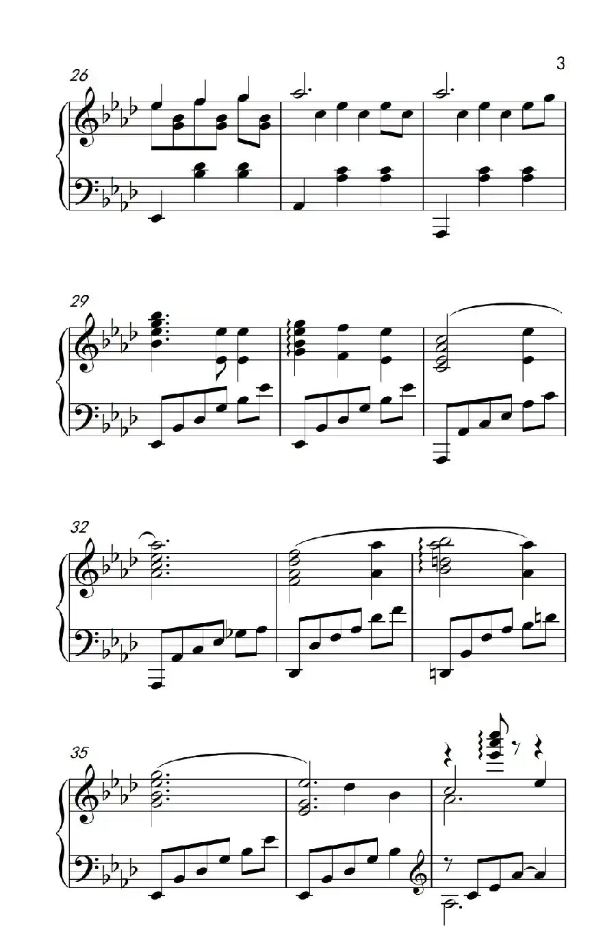 雪绒花 （电影《音乐之声》插曲 《弹吧音教》版）