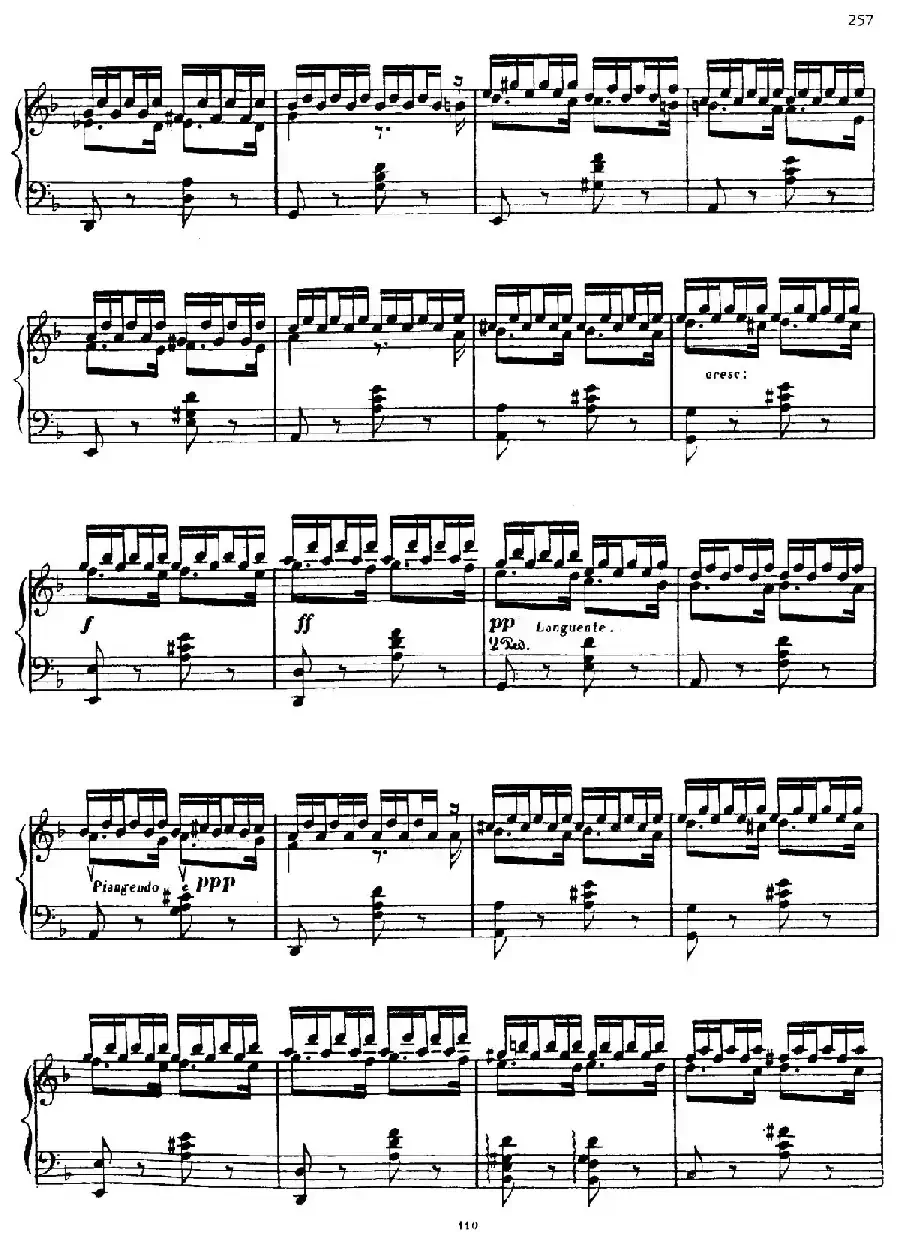 Etude in F Major Madeleine（F大调练习曲）