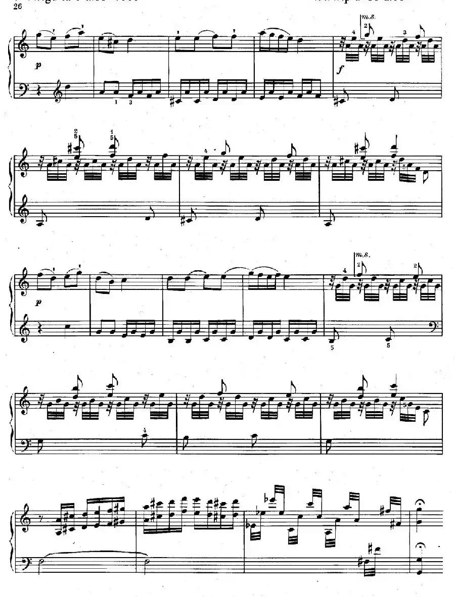 Rondo in C Major（C大调回旋曲）