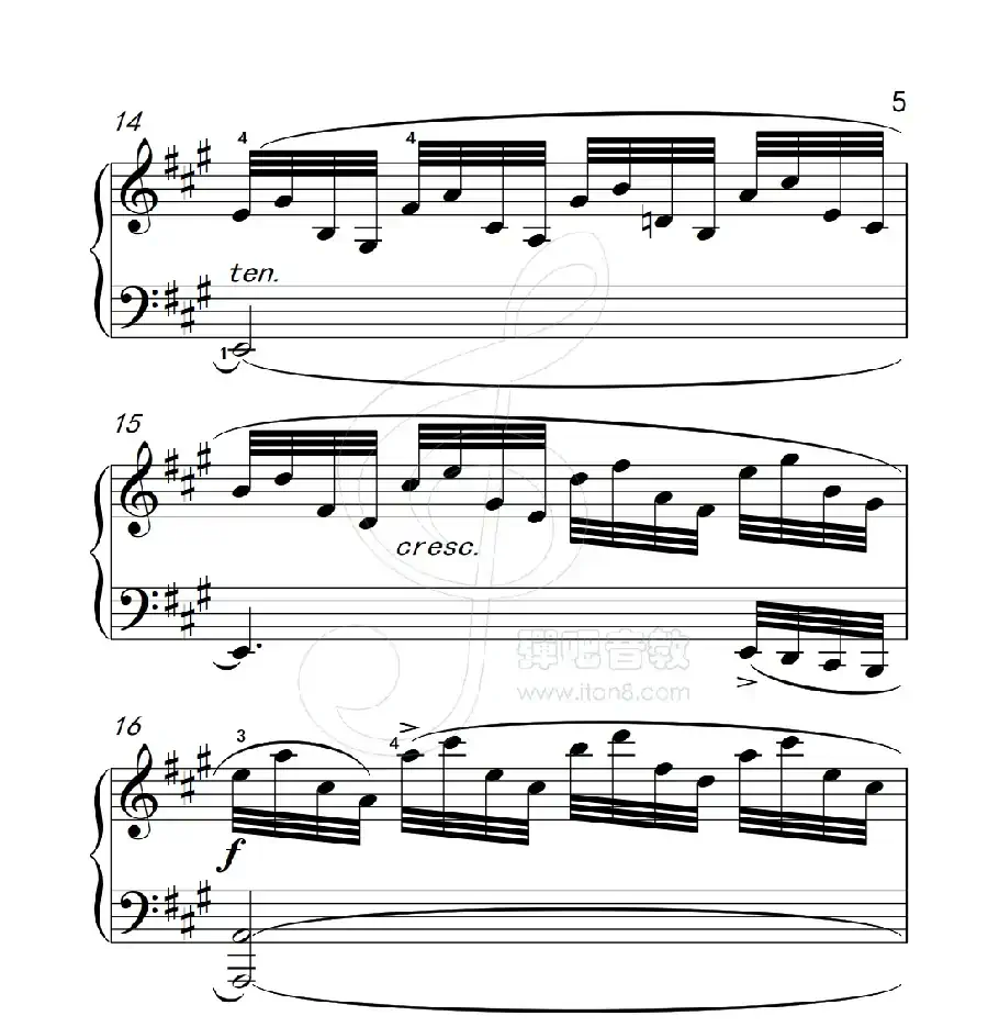 练习曲 38(克拉莫钢琴练习曲60首)