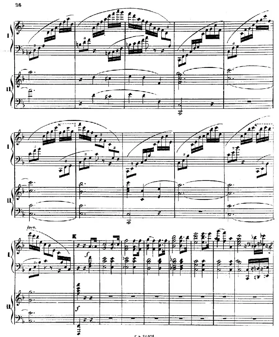 Piano Concerto No.2 in F Major Op.35（F大调第二钢琴协奏曲·Ⅰ·双钢琴）