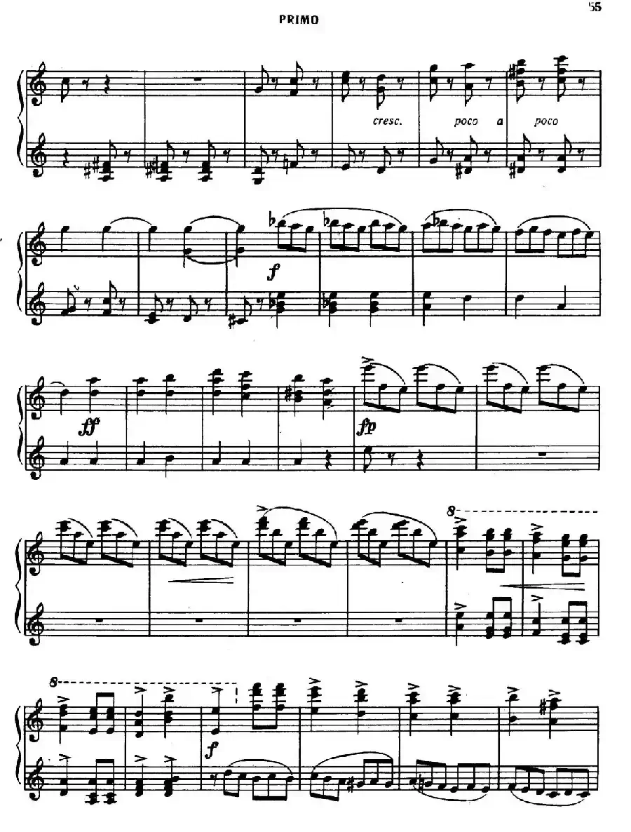 Tarantella in D Major（D大调塔兰泰拉舞曲·四手联弹）