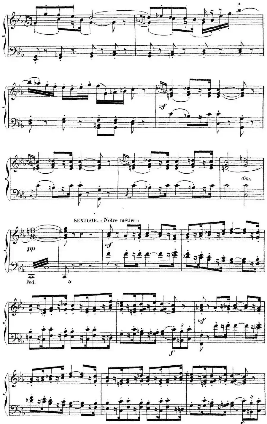 Carmen for Solo Piano（卡门全剧钢琴独奏版）（No.19）
