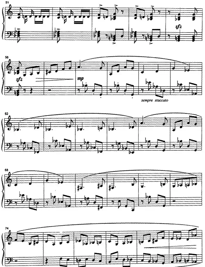 钢琴上的福斯特(钢琴独奏曲4首)