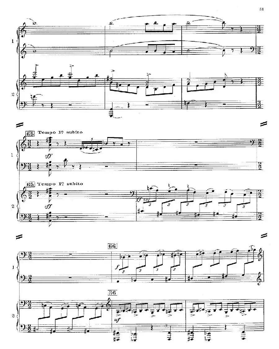 Concerto for 2 Pianos in d Minor（d小调双钢琴协奏曲· 第三乐章）