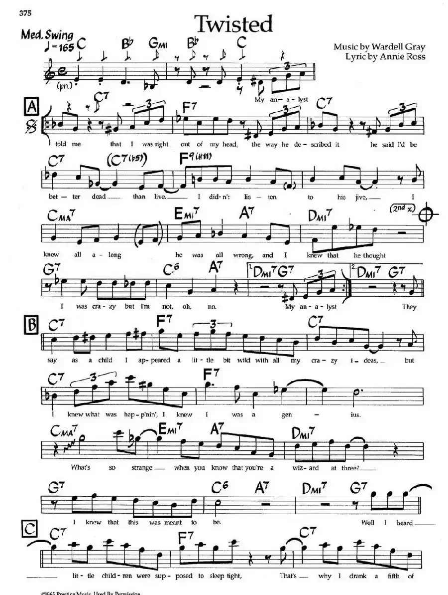 Twisted（爵士钢琴曲）