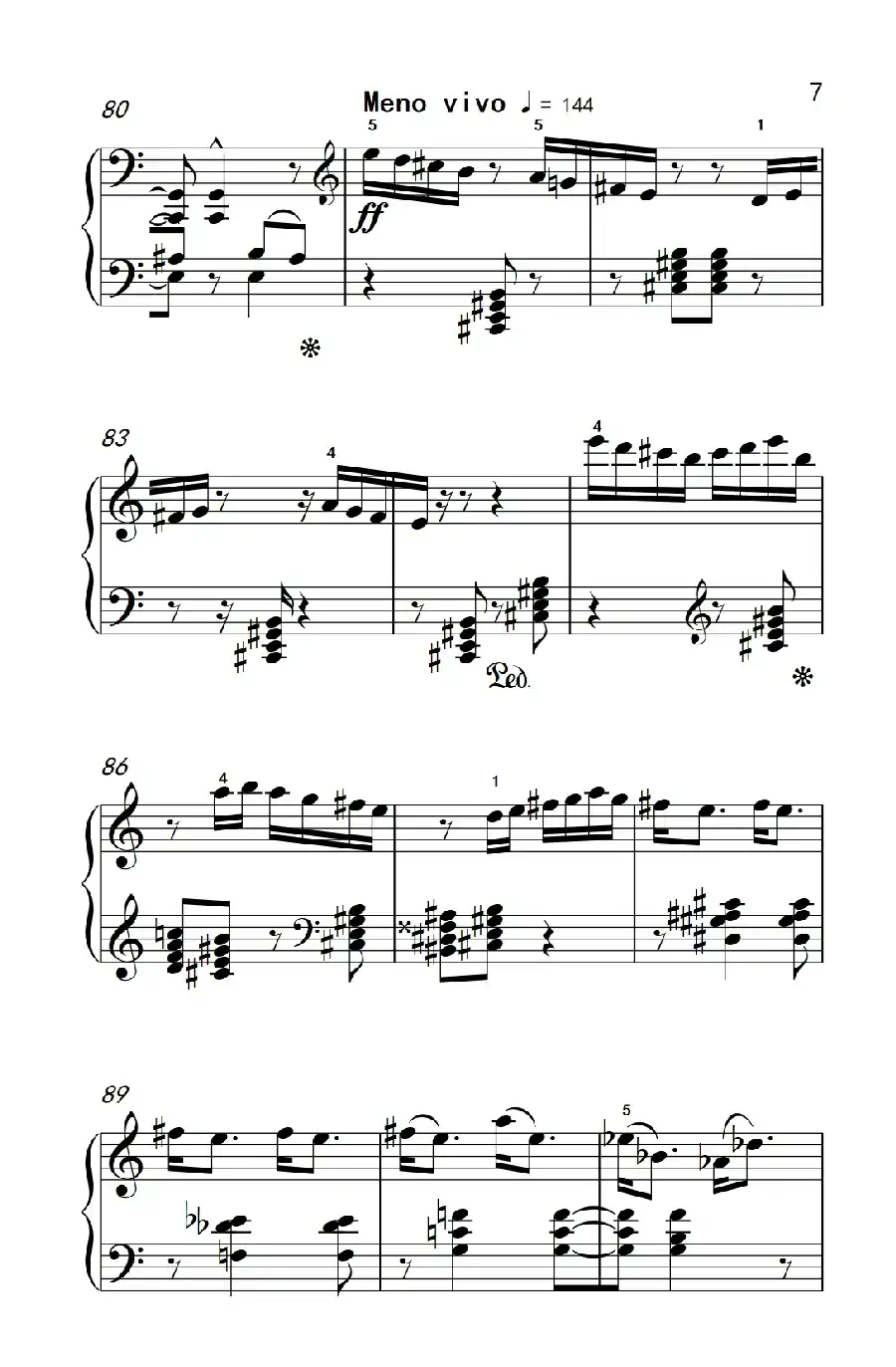 固定低音（巴托克 小宇宙 钢琴教程 6）