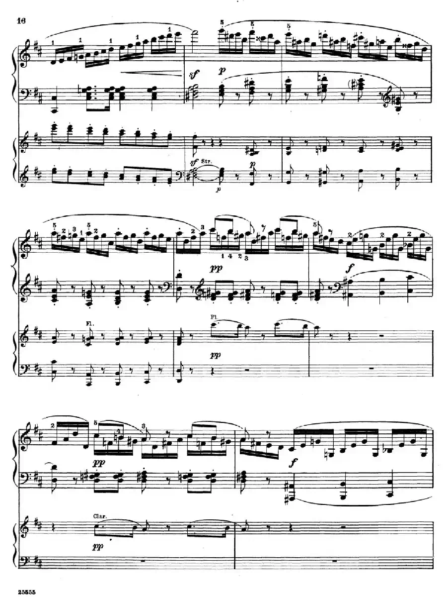 Capriccio Brillante in B Major Op.22（B大调华丽随想曲·双钢琴）