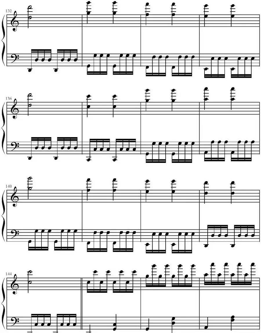 小星星（高娟伟改编、技术练习曲）