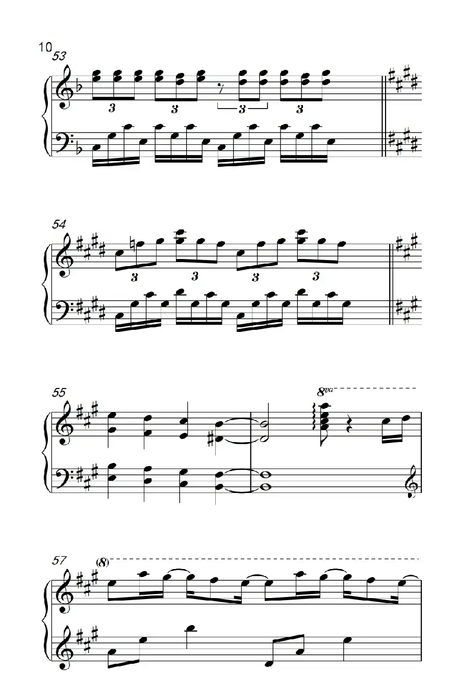 毕业歌（《弹吧音教》制谱）