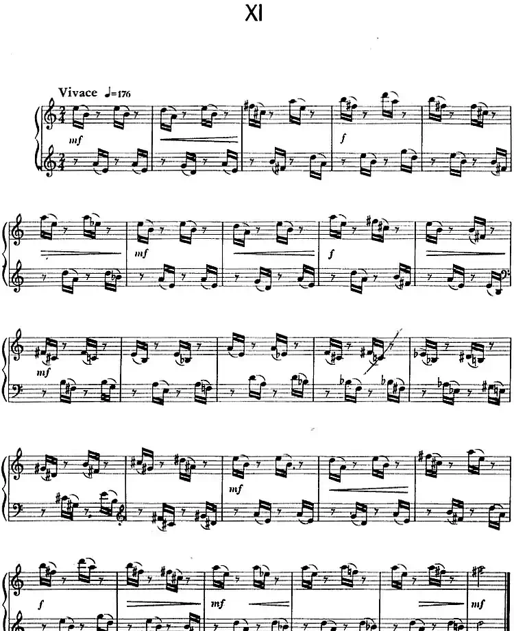 钢琴简易练习曲十六首（丁善德作品三十一号）