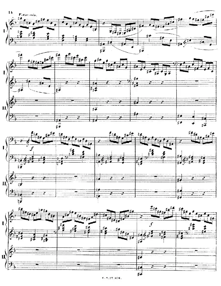 Piano Concerto No.2 in F Major Op.35（F大调第二钢琴协奏曲·Ⅰ·双钢琴）