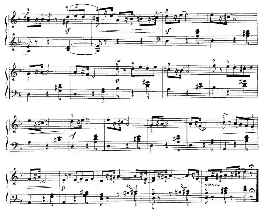 Album for the Young Op.39（儿童钢琴曲集）（11. 玛祖卡 Mazurka）