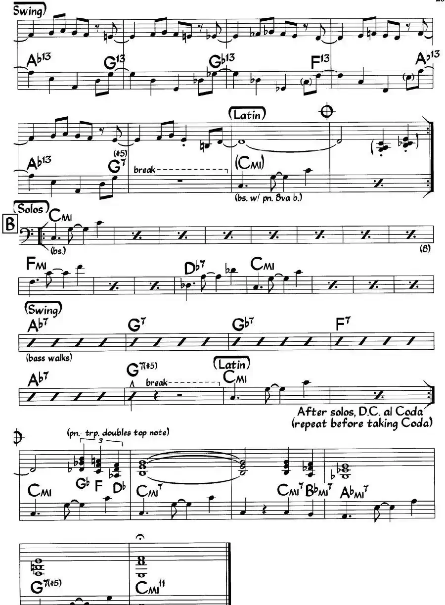 Nutville（爵士钢琴曲）