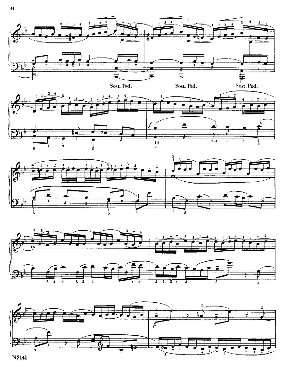 Fugue in g Minor BWV 578（g小调赋格·Briskier改编钢琴独奏版）