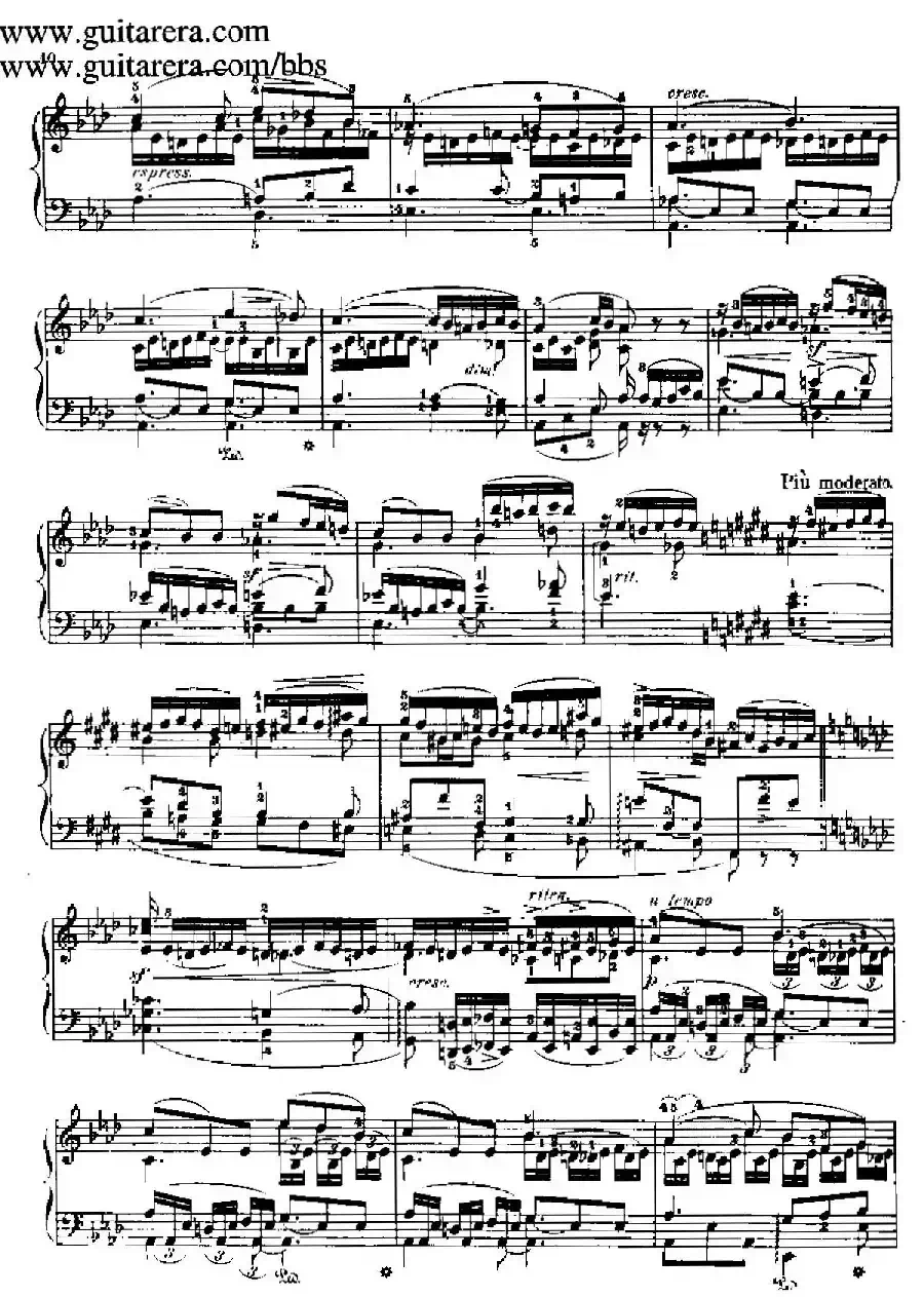 Nocturne No.3 in A-flat Majo（降A大调第三号夜曲）
