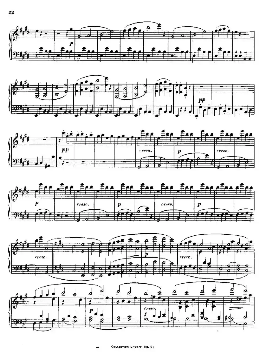 Quartet No.14（升c小调第十四弦乐四重奏钢琴版）