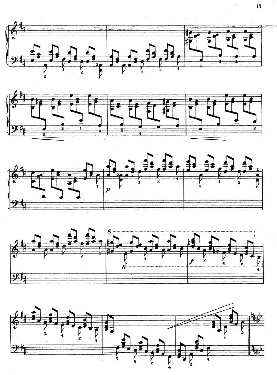 Six Pieces Op.32（6首小品·6. 精灵 ）