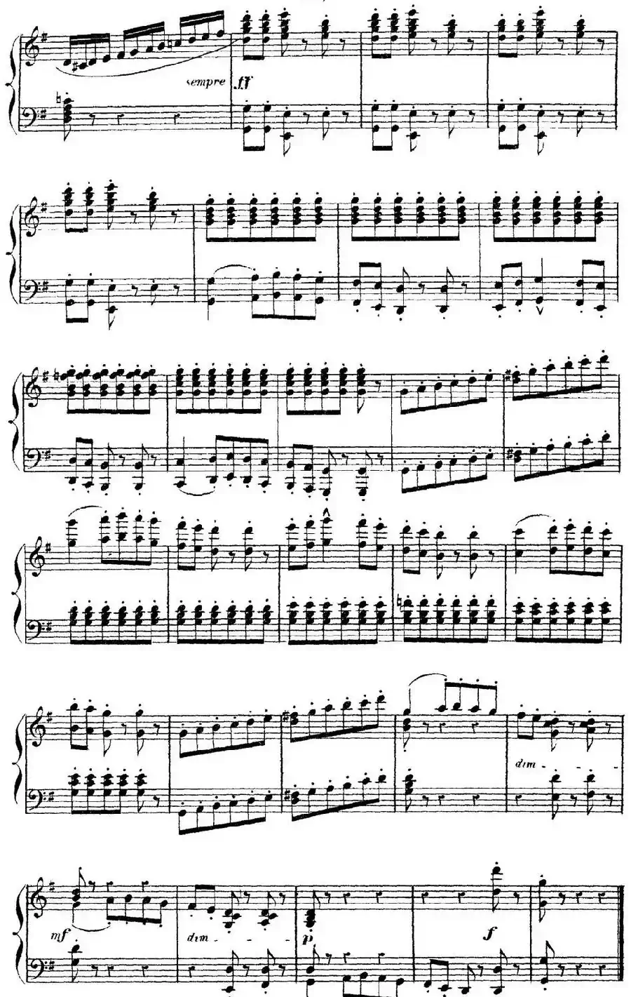 Carmen for Solo Piano（卡门全剧钢琴独奏版）（No.25）