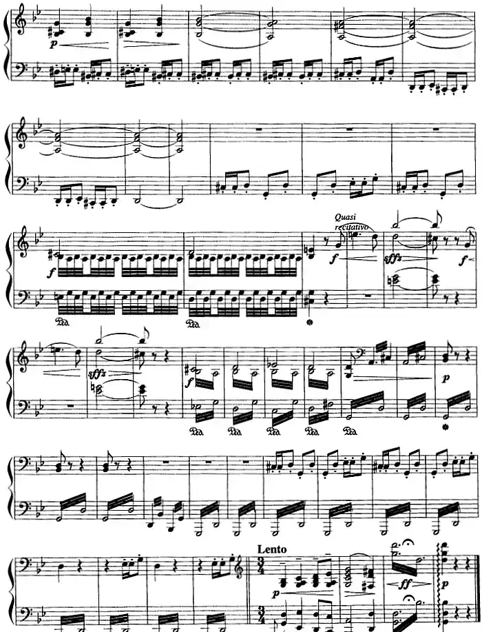 现代钢琴曲：4、意象（Op.44，No.32）