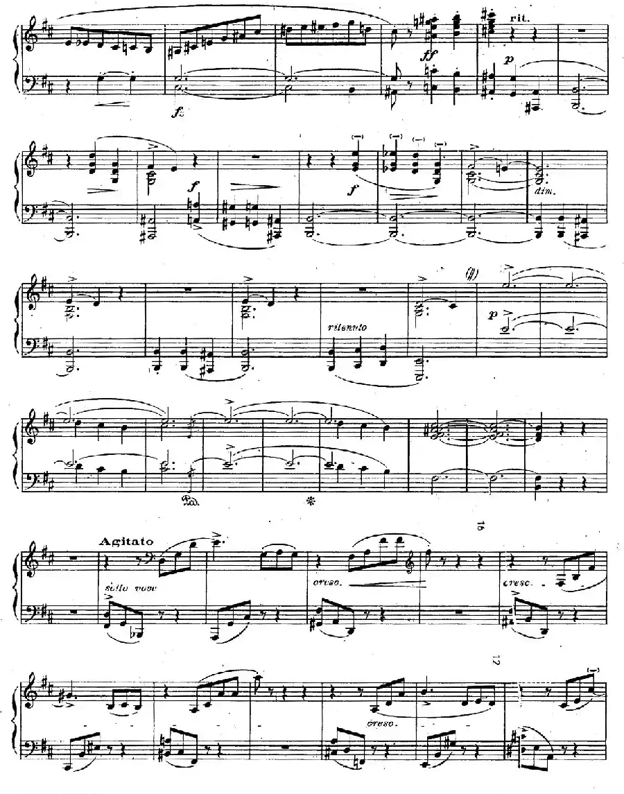 Scherzo No.1 in b Minor Op.20（b小调第一谐谑曲）