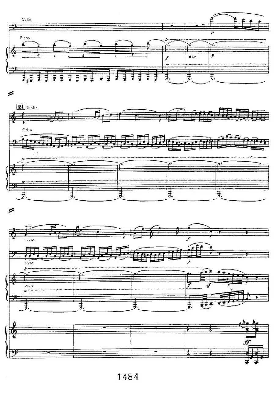 Triple Concerto in C Major Op.56（C大调三重协奏曲·双钢琴·Ⅲ）