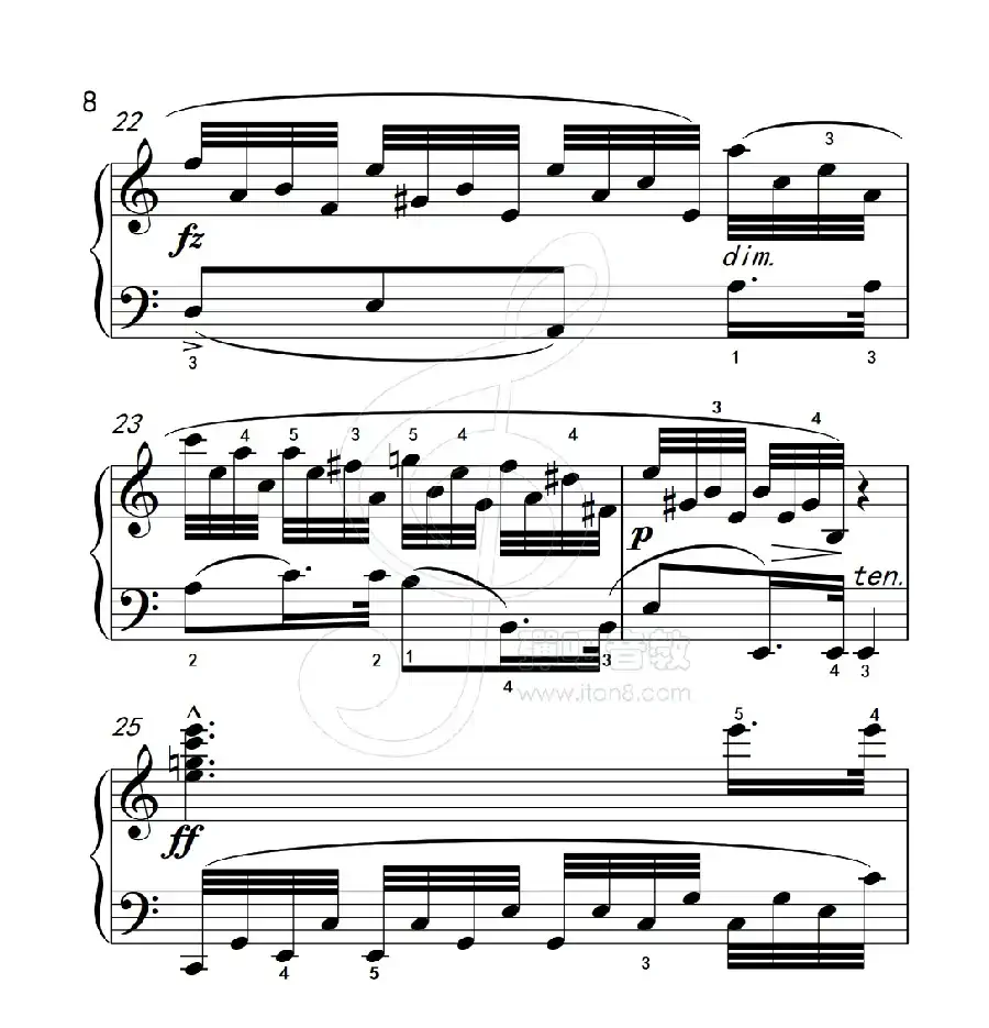 练习曲 37(克拉莫钢琴练习曲60首)