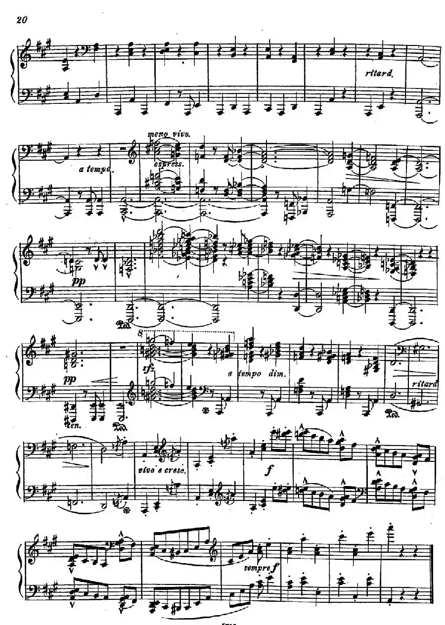 16 Preludes Op.9（16首前奏曲·15）