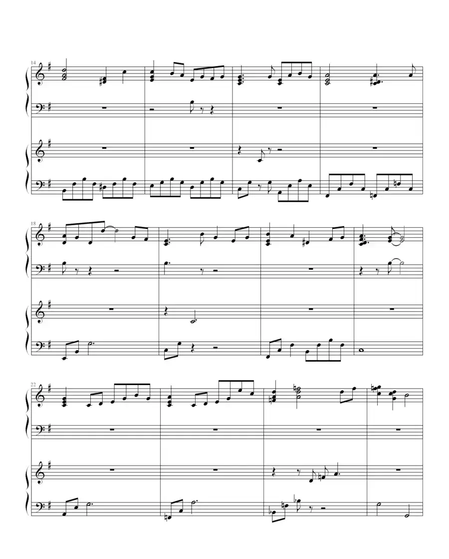 TO YOU（双钢琴）