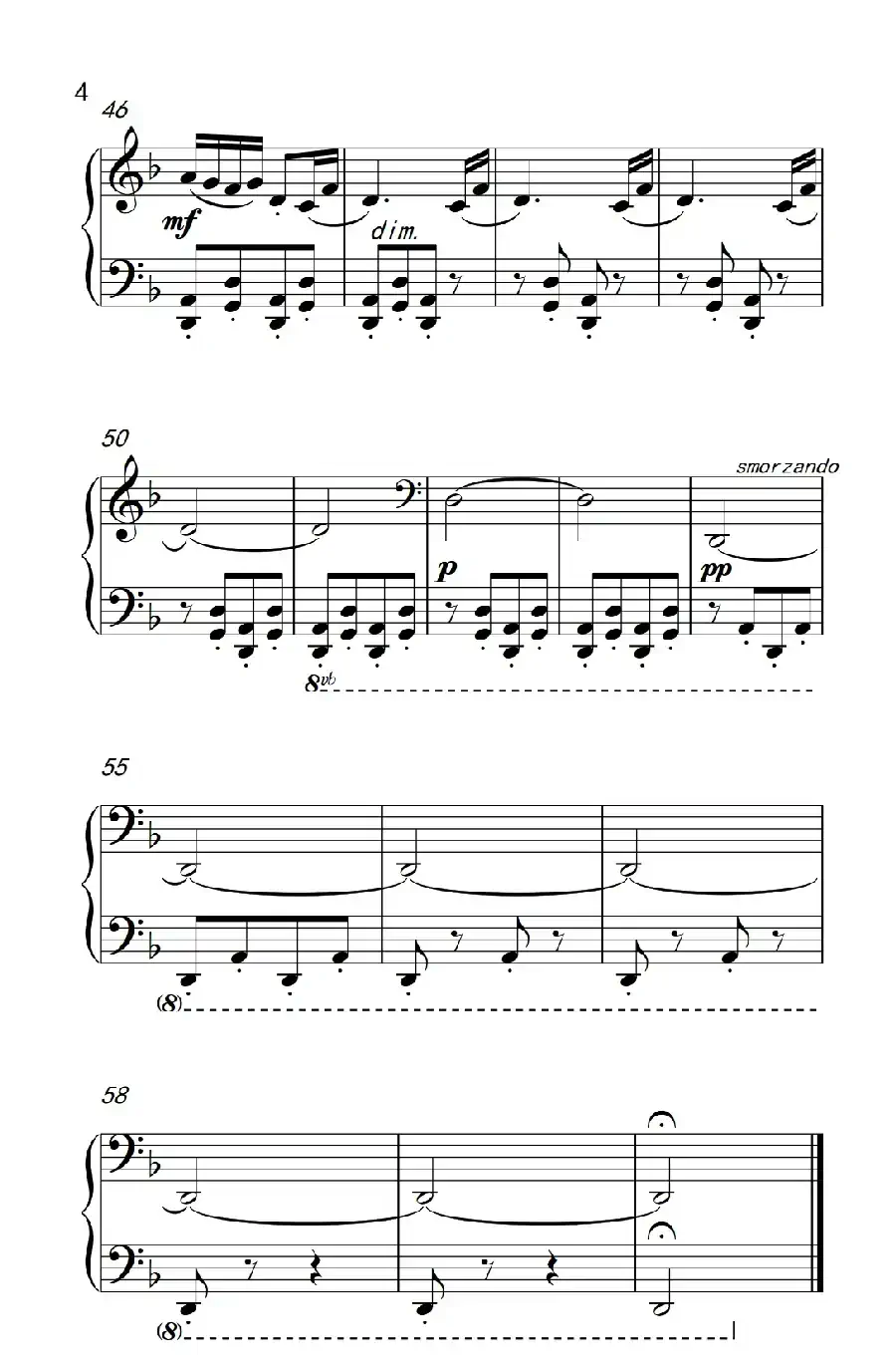 阿坝夜会(老年大学 钢琴教程 3)