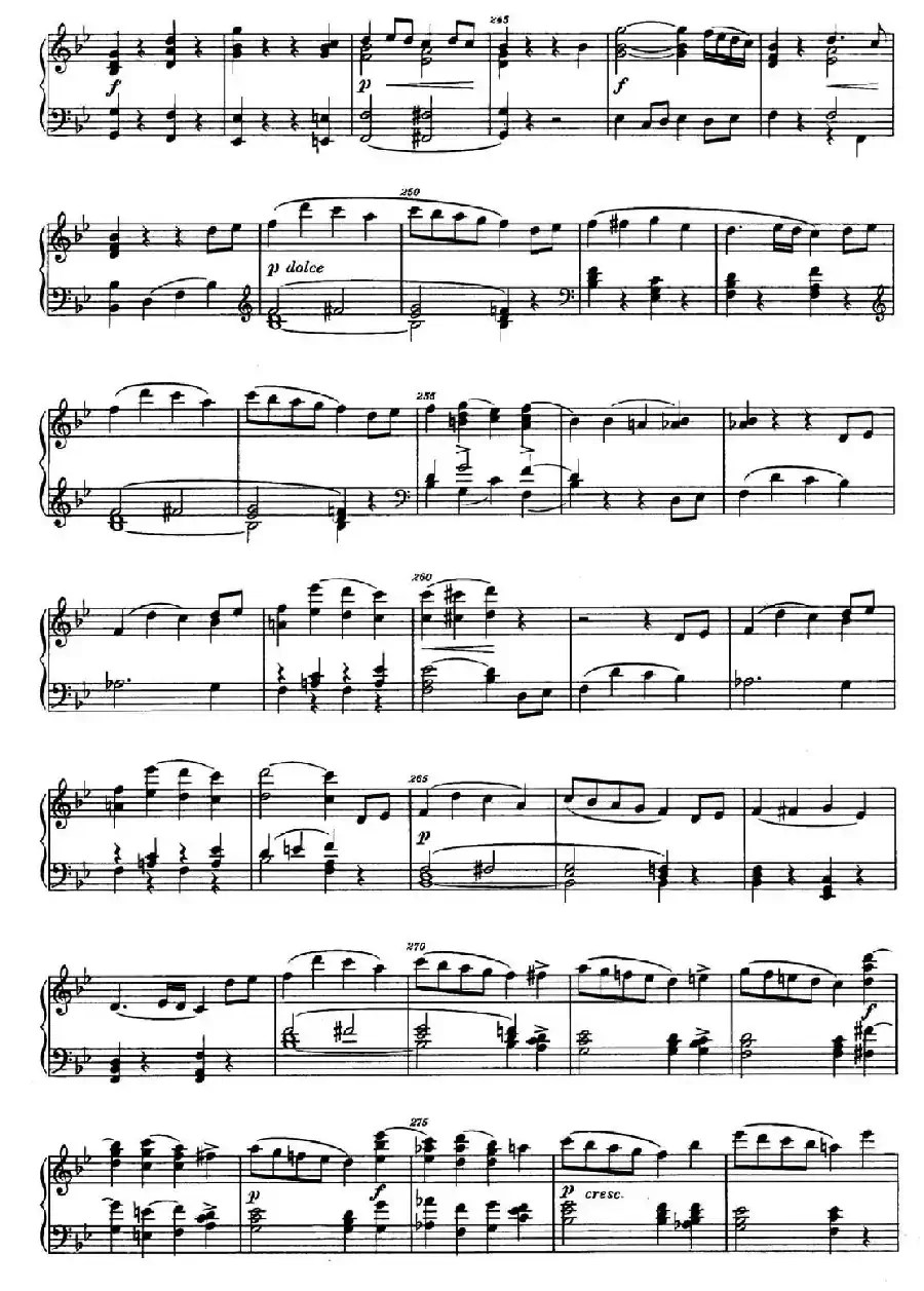 降B大调钢琴奏鸣曲 （Piano Sonata in B-flat Major Op.1）