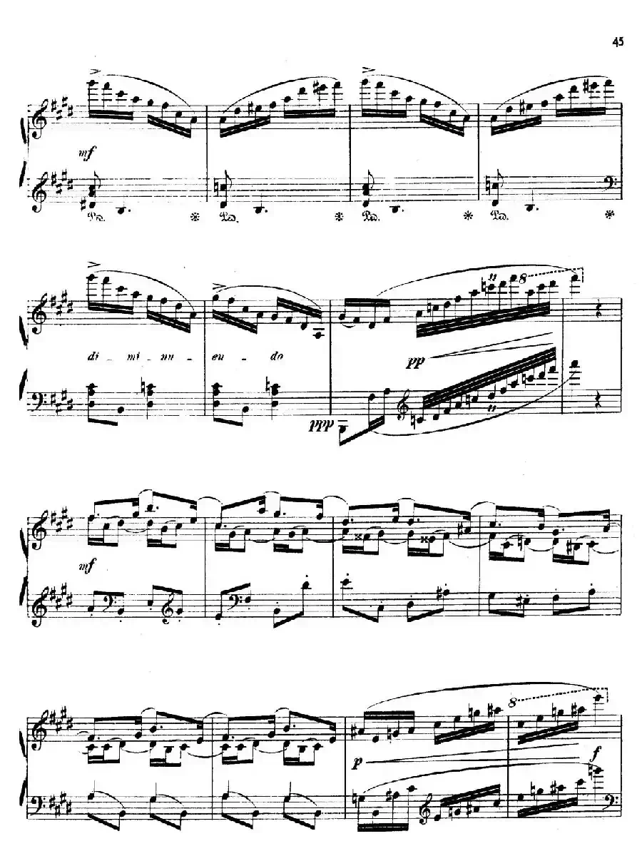 24 Characteristic Pieces Op.36（24首性格小品·9）
