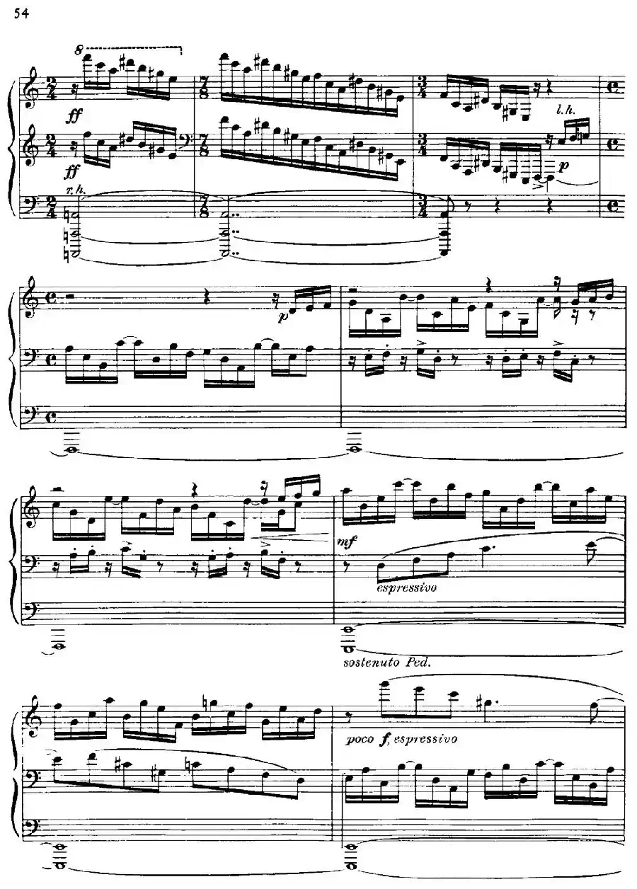 塞缪尔·巴伯 - 降e小调钢琴奏鸣曲 op.26 v.4