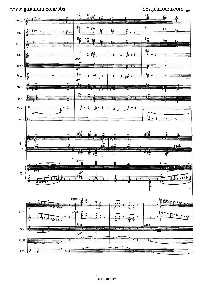 Concerto for 2 Pianos in d Minor（d小调双钢琴协奏曲·总谱）