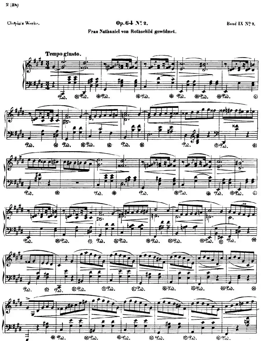 升c小调圆舞曲Op.64-2 