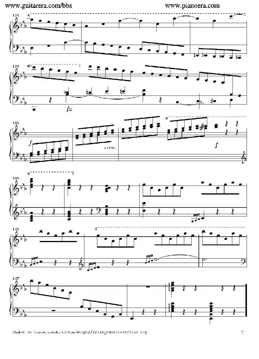 Air Ecossais Varie Op.5（苏格兰歌调变奏曲）