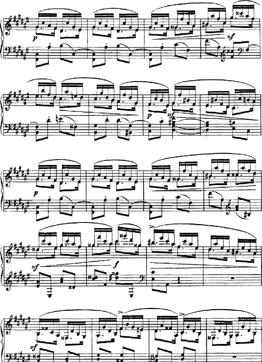 Quatre Etudes Op.41 Op.2（4首练习曲·2）