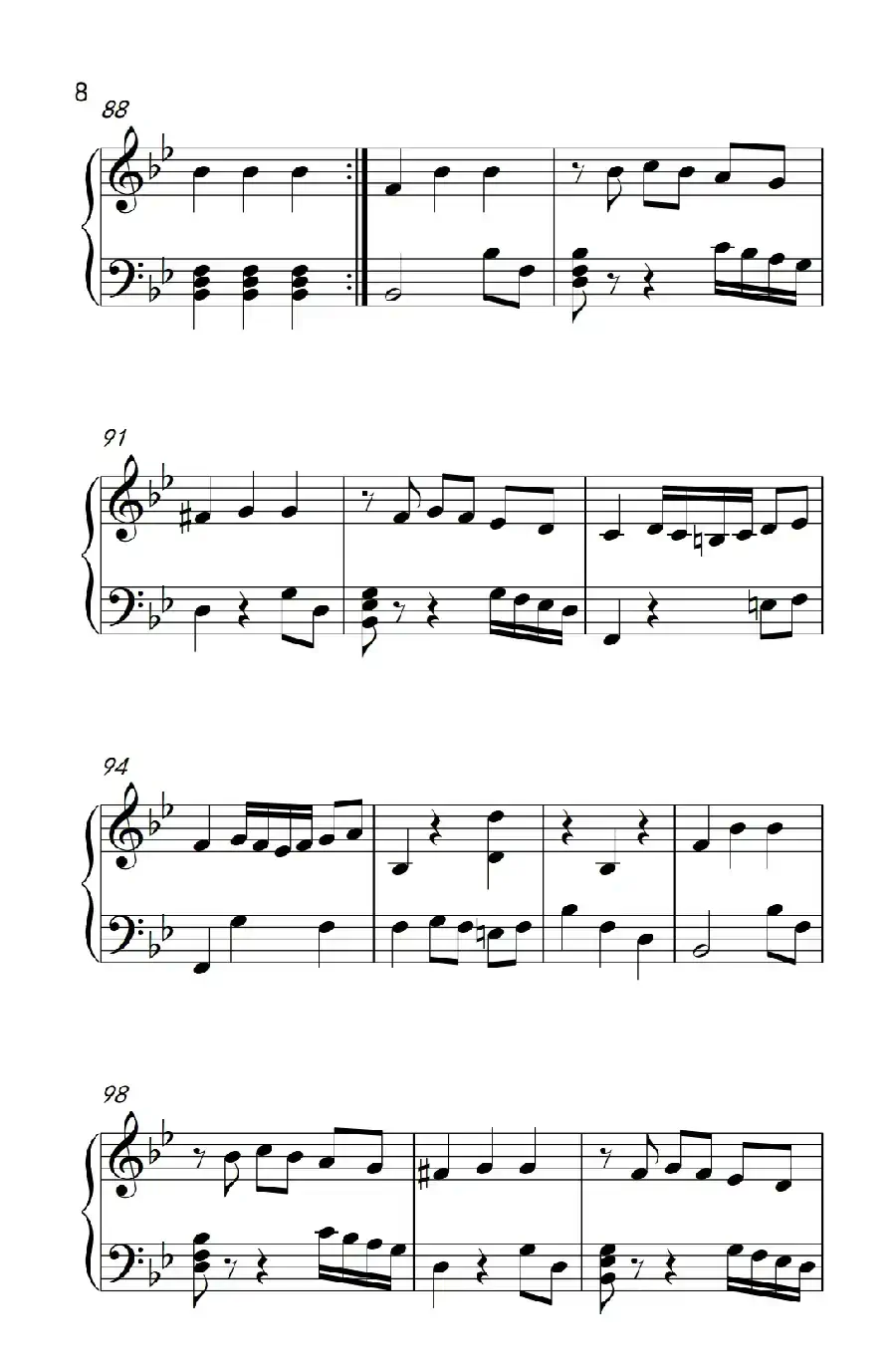 新年快乐的小乐曲