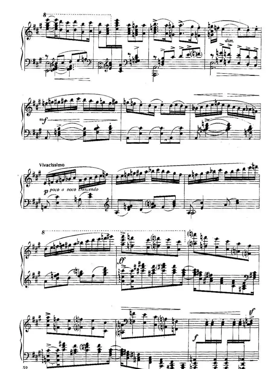 Six Préludes Exotiques Op·17（6首特色前奏曲·3）