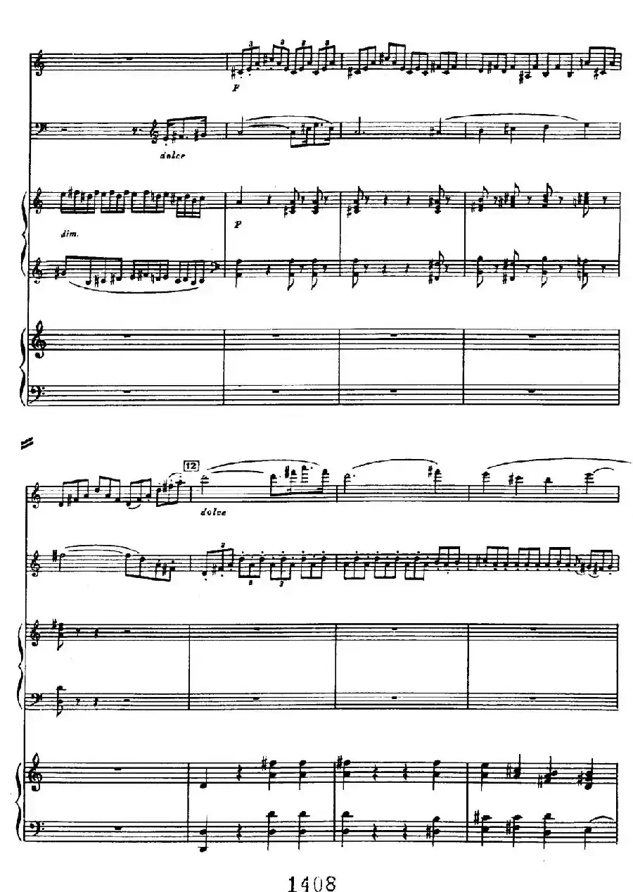 Triple Concerto in C Major Op.56（C大调三重协奏曲·双钢琴·Ⅰ）