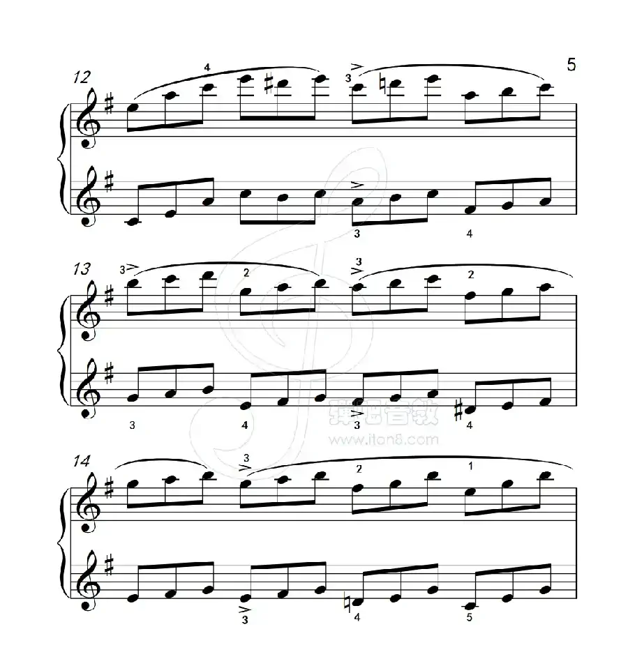 练习曲 23(克拉莫钢琴练习曲60首)