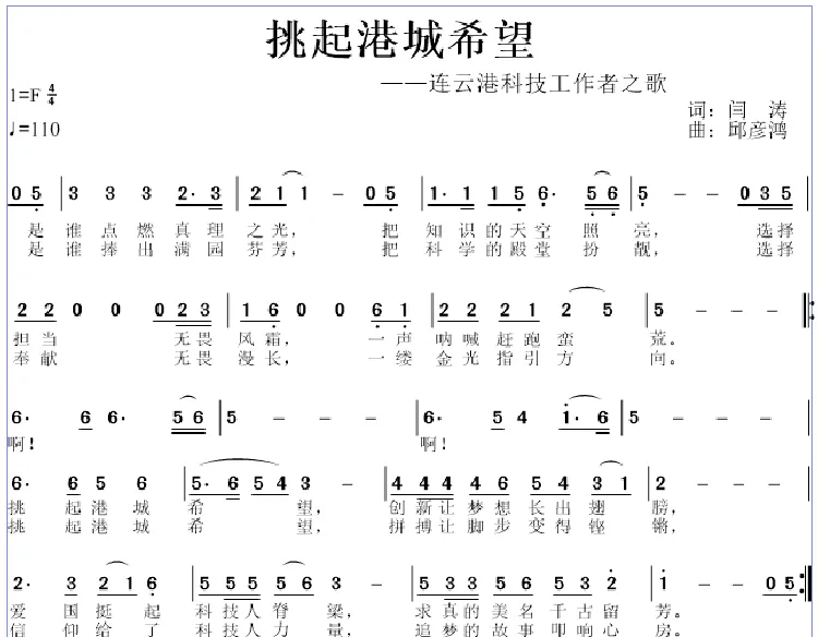 挑起港城希望