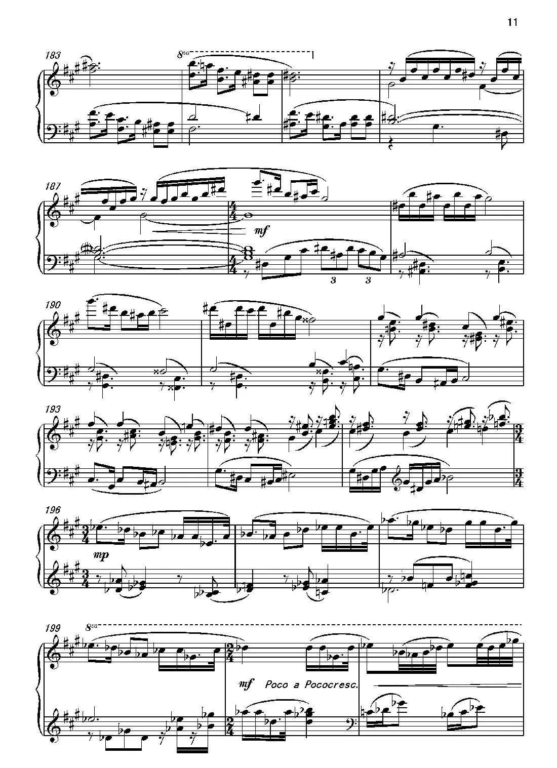 第六钢琴奏鸣曲Piano Sonata No.6（单乐章）