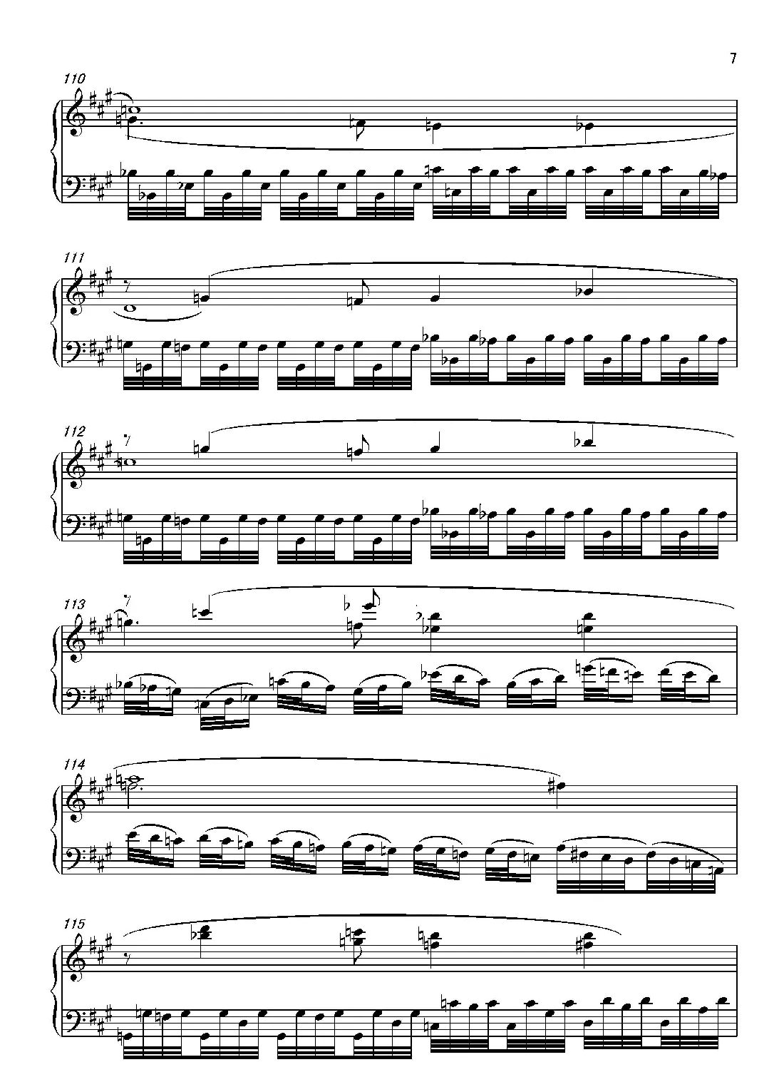 第六钢琴奏鸣曲Piano Sonata No.6（单乐章）
