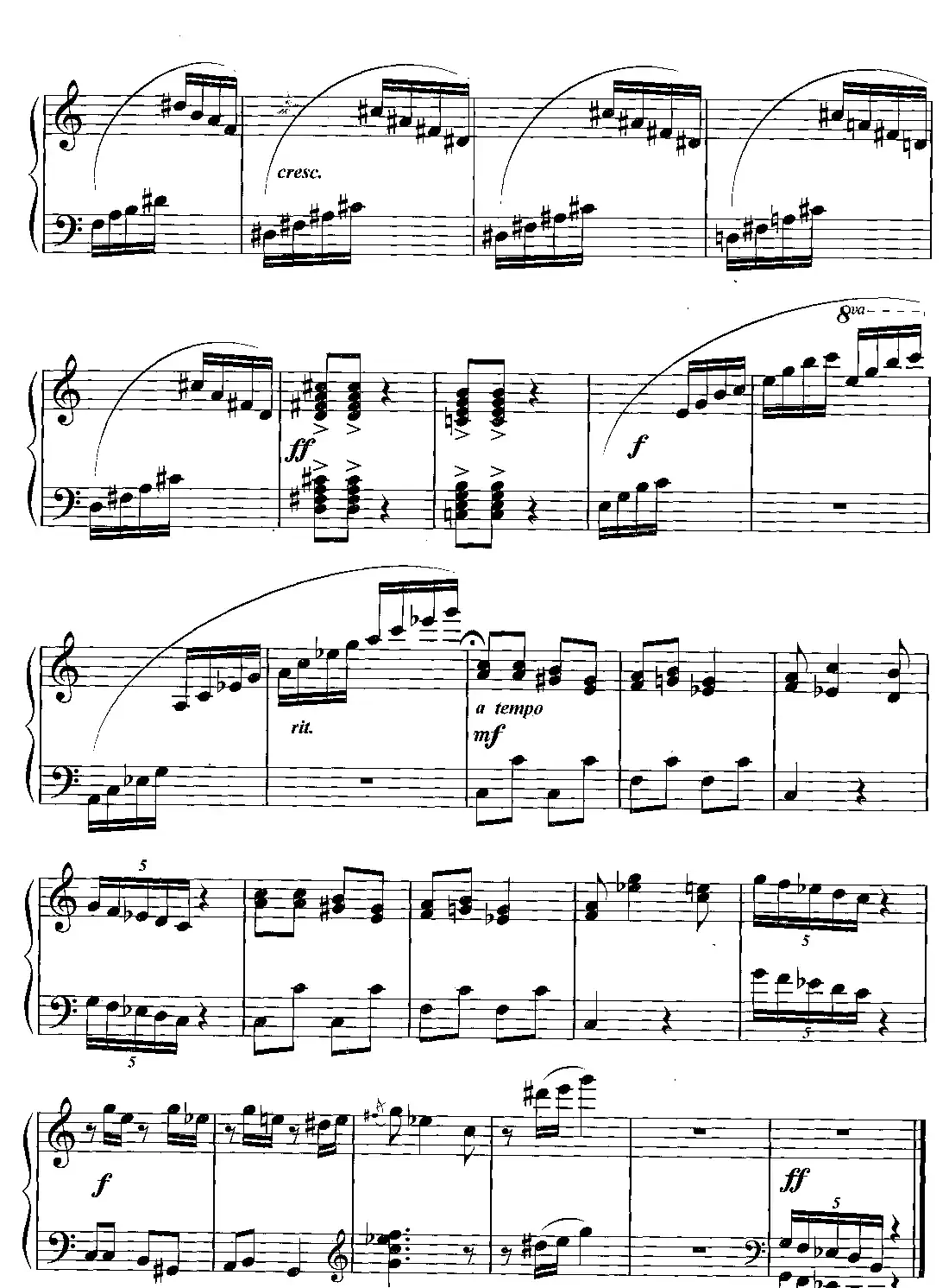 楼梯上的竞赛（儿童钢琴考级曲目）