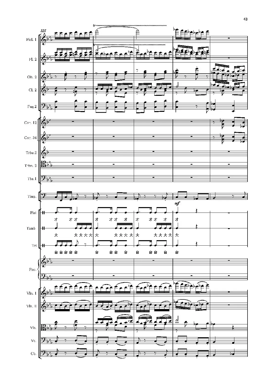 第二钢琴协奏曲(第一·二·三乐章)(管弦乐作品)