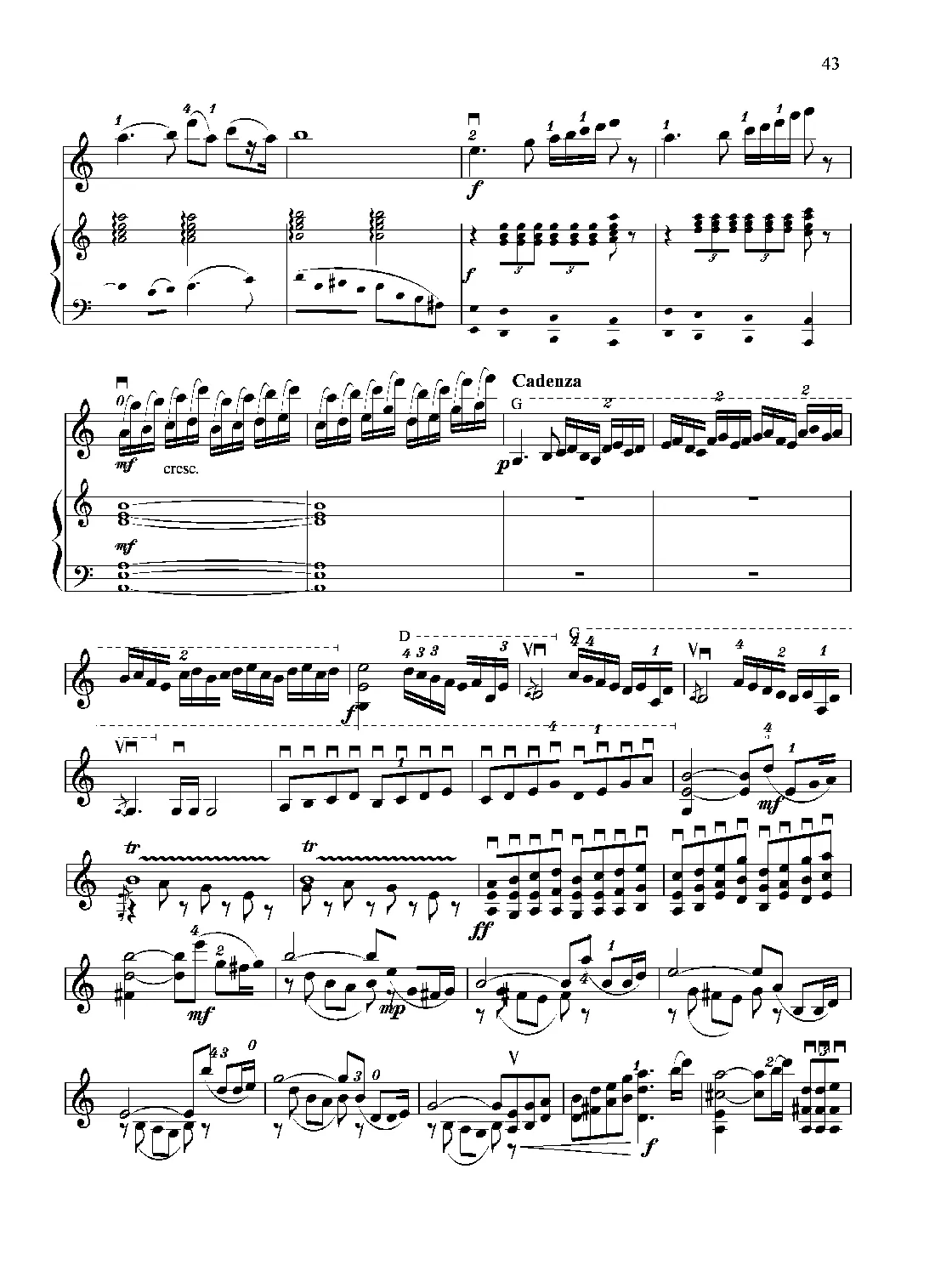 满江红幻想曲（小提琴+钢琴）