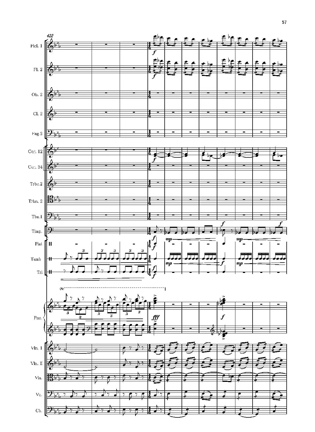 第二钢琴协奏曲(第一·二·三乐章)(管弦乐作品)